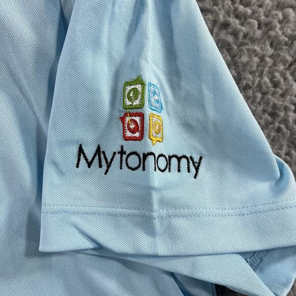 KPMG PGA CONGRESSIONAL WOMENS POLO SHIRT SIZE MEDIUM BLUE GREG NORMAN NWT GOLF - Picture 3 of 11